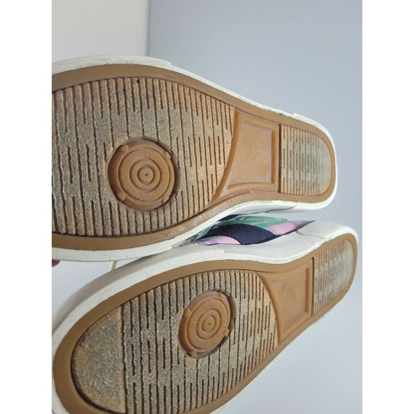 Polo Ralph Lauren Sneakers PLAID Tennis Shoes Men’s /Youth Sz 4.5 US Euro Sz 36 - Picture 9 of 9